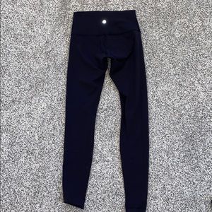 lululemon high rise 28’ black leggings